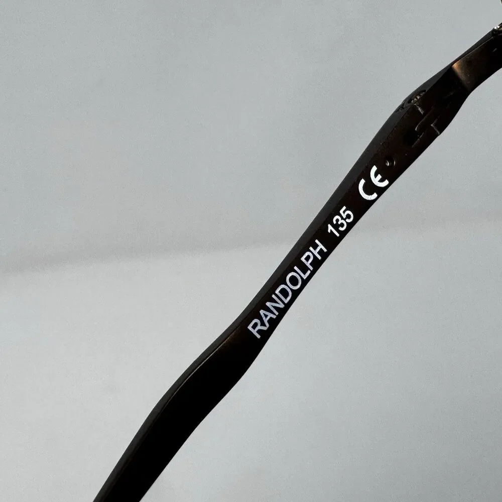 Randolph Hudson Black Eyeglass Frames 53-21-135
